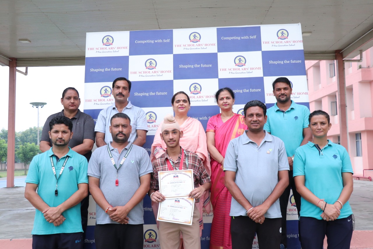 सबसे तेज दौड़ा द स्कॉलर होम का गुरमन प्रीत सिंह