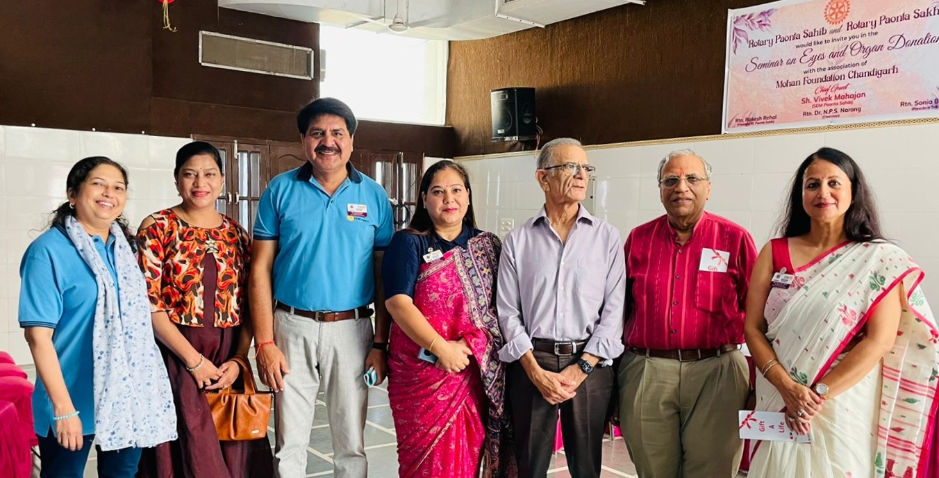 पांवटा साहिब में 50 लोगों ने लोगों की जिंदगी बचाने को लिया अंगदान संकल्प