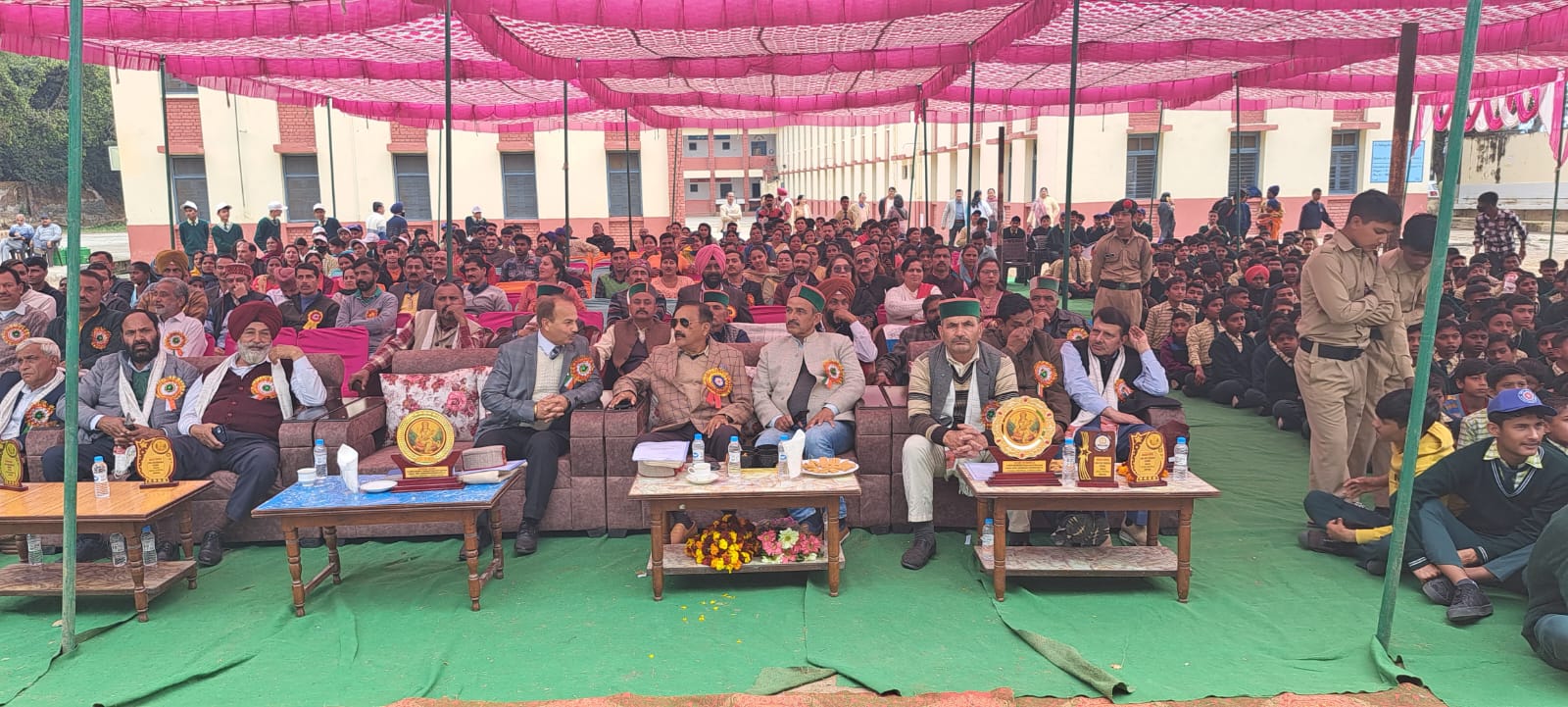 स्कूल को किसी भी प्रकार की आवश्यकता होगी हर समय उपलब्ध रहूंगा : जंग