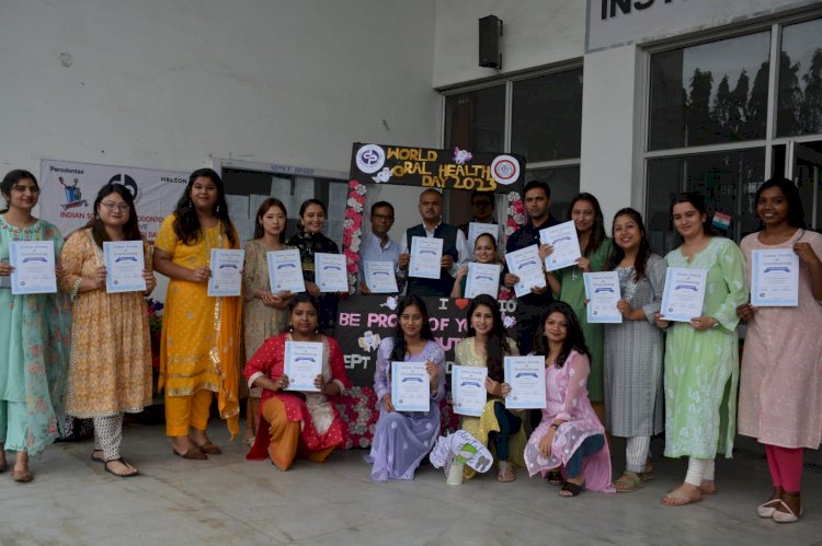 स्वास्थ्य जागरूकता शिविर का आयोजन स्वास्थ्य जागरूकता शिविर का आयोजन