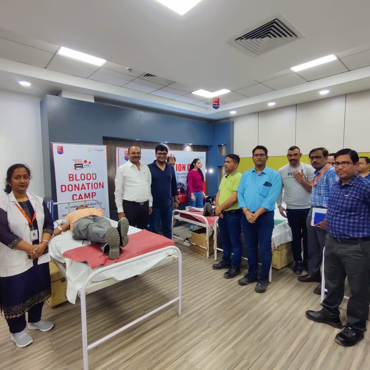 रक्तदान शिविर में बढ़चढ़ कर लेना चाहिए भाग : अशोक गोयल