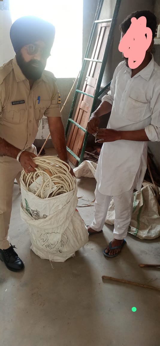 कुछ ही घंटों में माजरा पुलिस ने चोरी के साथ धरा चोर