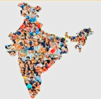 अब दुनिया में भारत की आबादी सबसे अधिक
