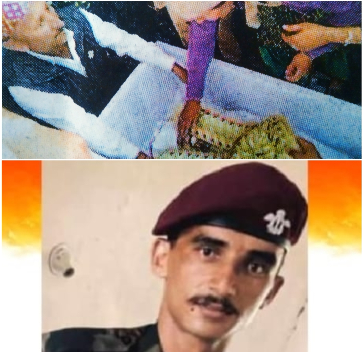 शहादत को सलाम : मां ने पहनाया हार, बहन ने बांधी राखी और छोटे भाई फौजी ने सैल्यूट देकर दी शहीद को विदाई