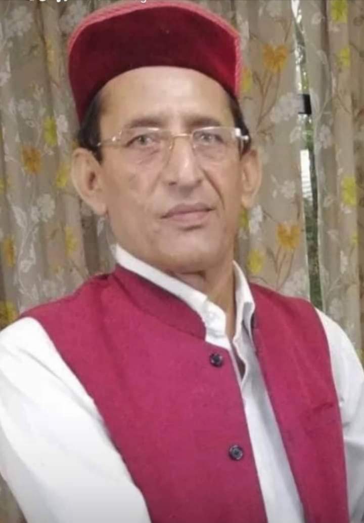 पूर्व जिला परिषद सदस्य बलवीर सिंह चौहान का निधन