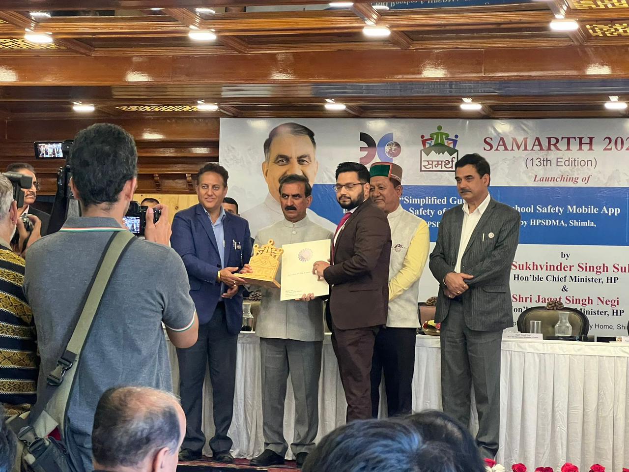 पांवटा साहिब के एसडीएम हुए सम्मानित