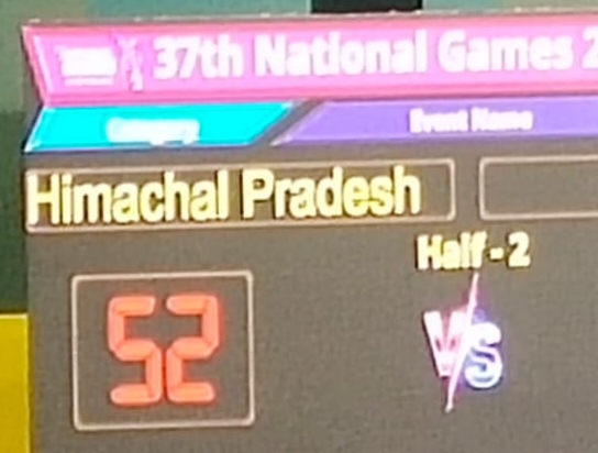 नेशनल गेम्स : हिमाचल महिला कबड्डी टीम ने आज दूसरा मैच भी जीता