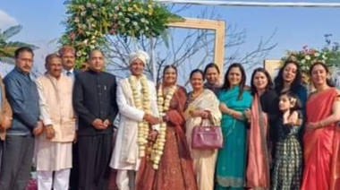 प्रणय सूत्र में बंधी पूर्व ऊर्जा मंत्री की बेटी : कल 22 नवंबर को निजी होटल में 5 से 10000 मेहमानों के आने की संभावना