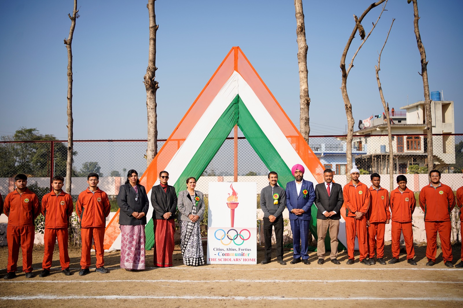 द स्कॉलर्स होम स्कूल के 19वें खेल दिवस की शुरुआत