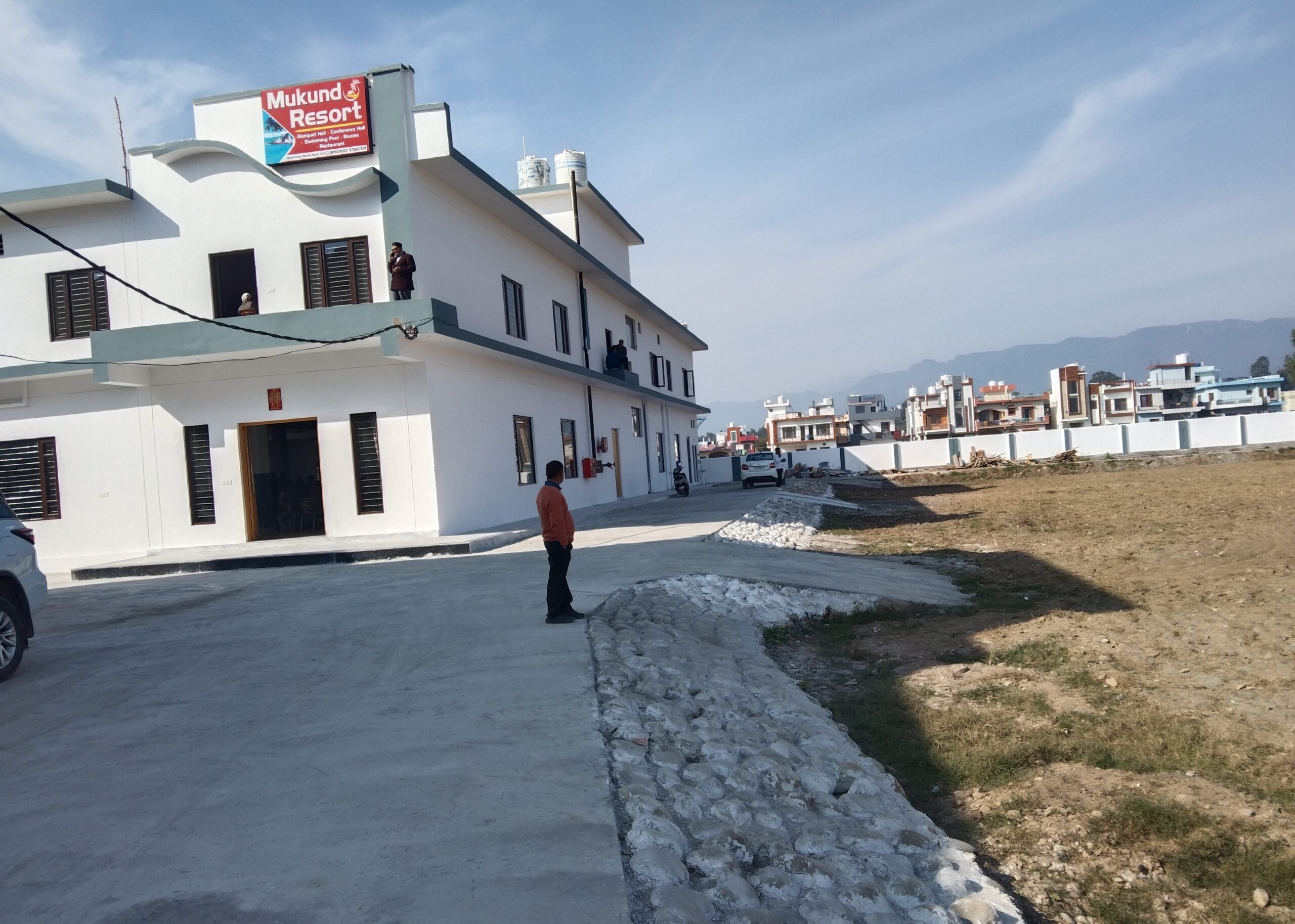 सभी सुविधाओं से युक्त शहर में खुला नया रिजॉर्ट