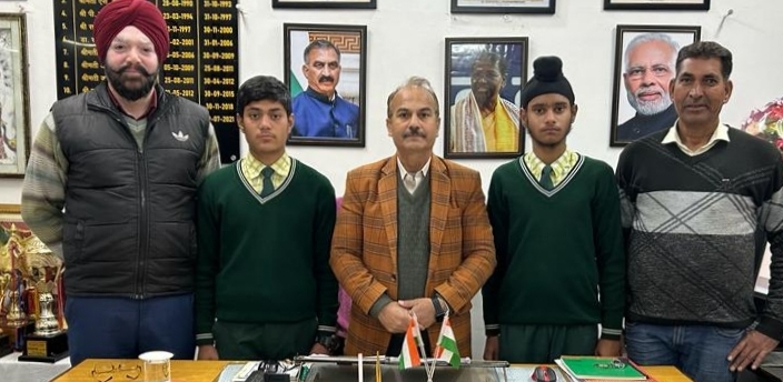 तारूवाला स्कूल के तीन और निजी स्कूल के एक छात्र का फुटबाल की राष्ट्रीय  प्रतियोगिता के लिए चयन