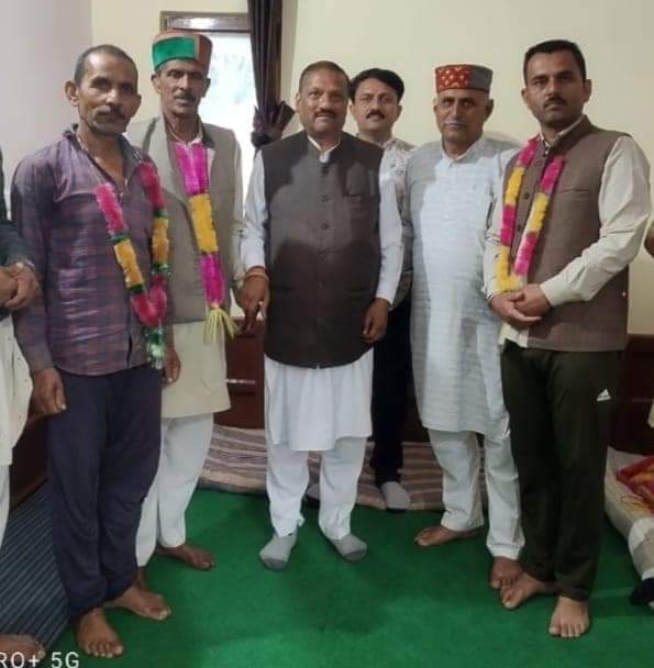 आंज भोज में कांग्रेस को झटका, कांग्रेस  डूबता जहाज कौन करेगा सवारी: सुखराम