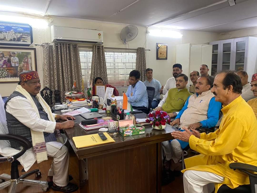 हाटी समुदाय को जनजातीय दर्जा मिले  MP और EX MLA के प्रयास जारी