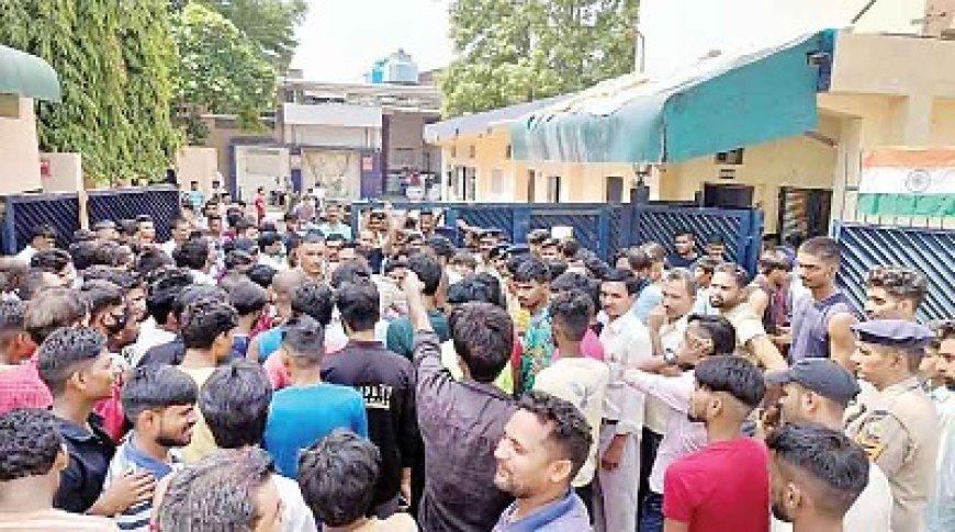 बद्दी में प्रबंधन व मजदूरों में हिंसक झड़प, स्पिनिंग मिल को घेरा, पुलिस तैनात