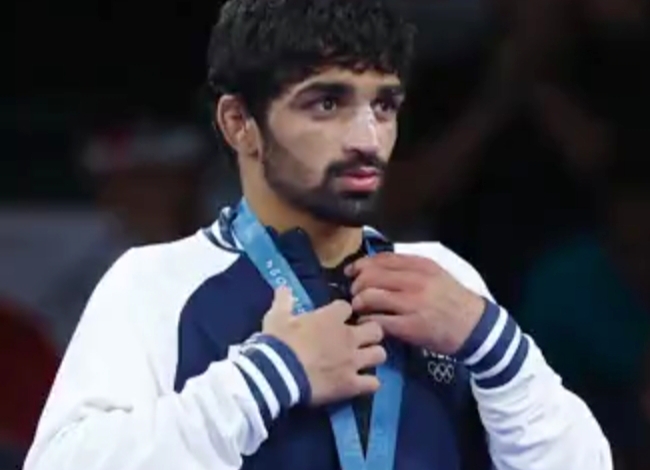 शाबाश अमन : एक रात में घटा दिया 4 किलो से ज्यादा वजन और जीता कांस्य