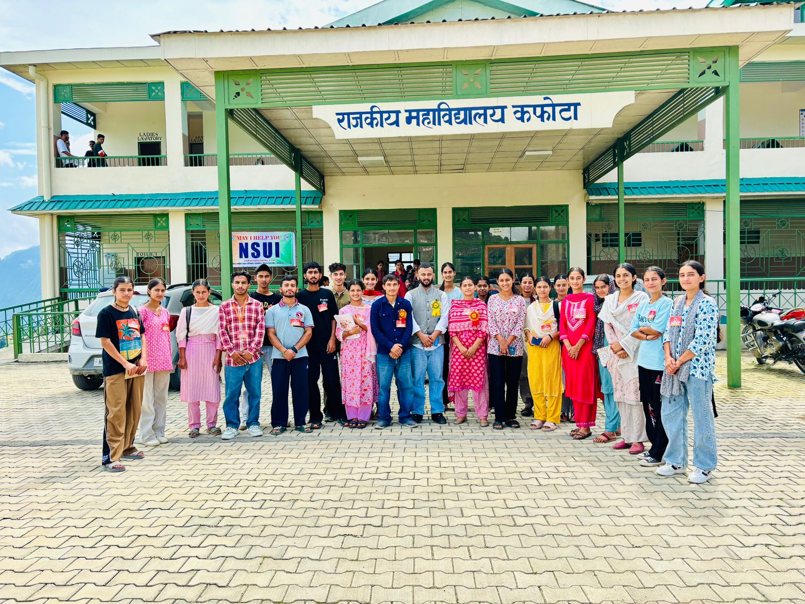 कफोटा महाविद्यालय में ABVP की कार्यकारणी का गठन :  मुकेश  अध्यक्ष और सलोनी बनी इकाई मंत्री