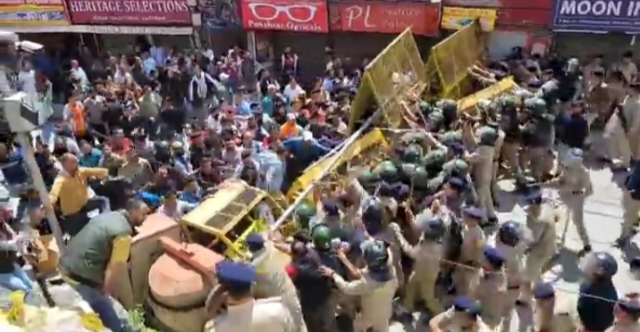 संजौली में प्रदर्शन पर हिमाचल पुलिस के निशाने पर BJP-VHP के 25 नेता