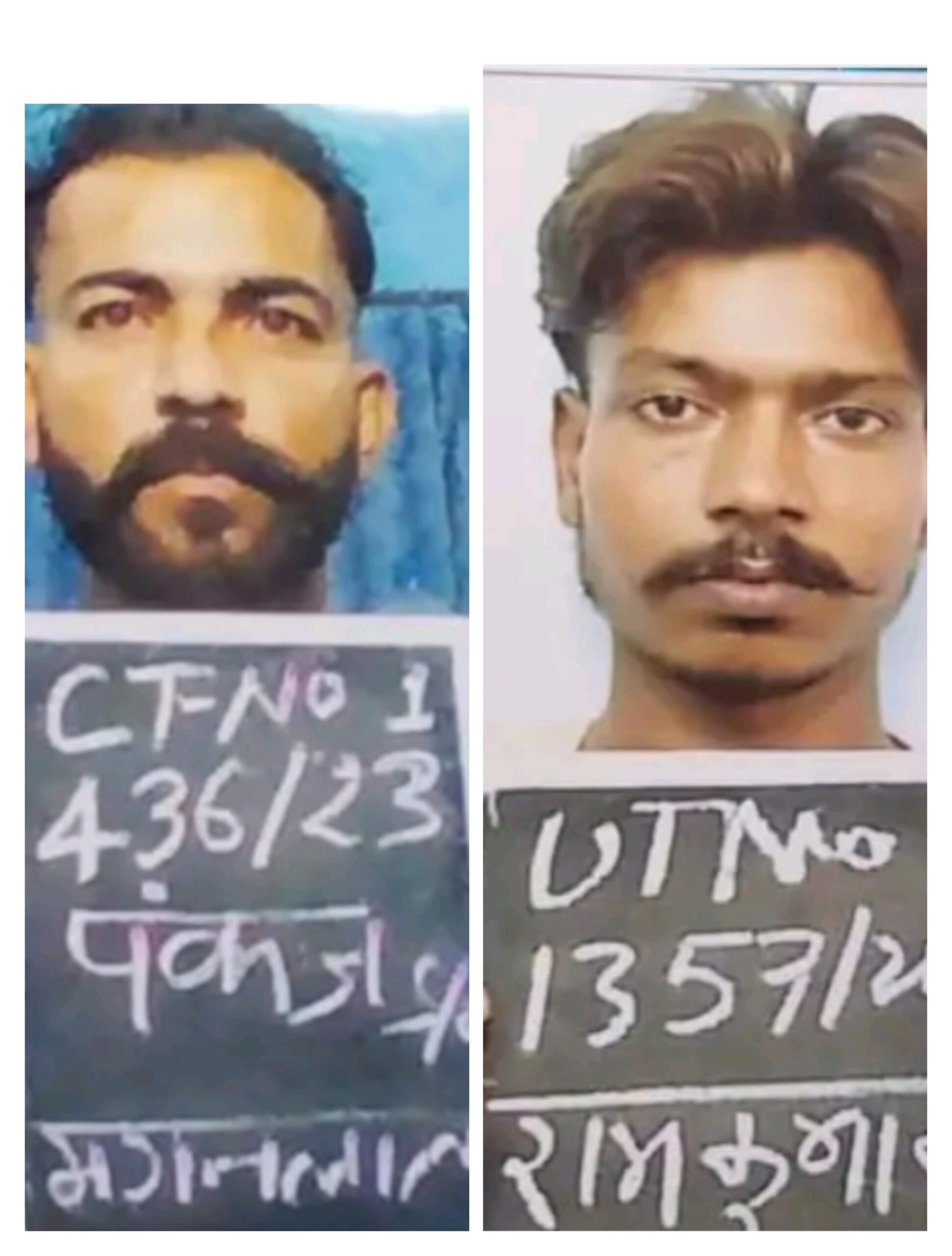 हरिद्वार से 22 फीट की दीवार फांदकर 2 कैदी फरार