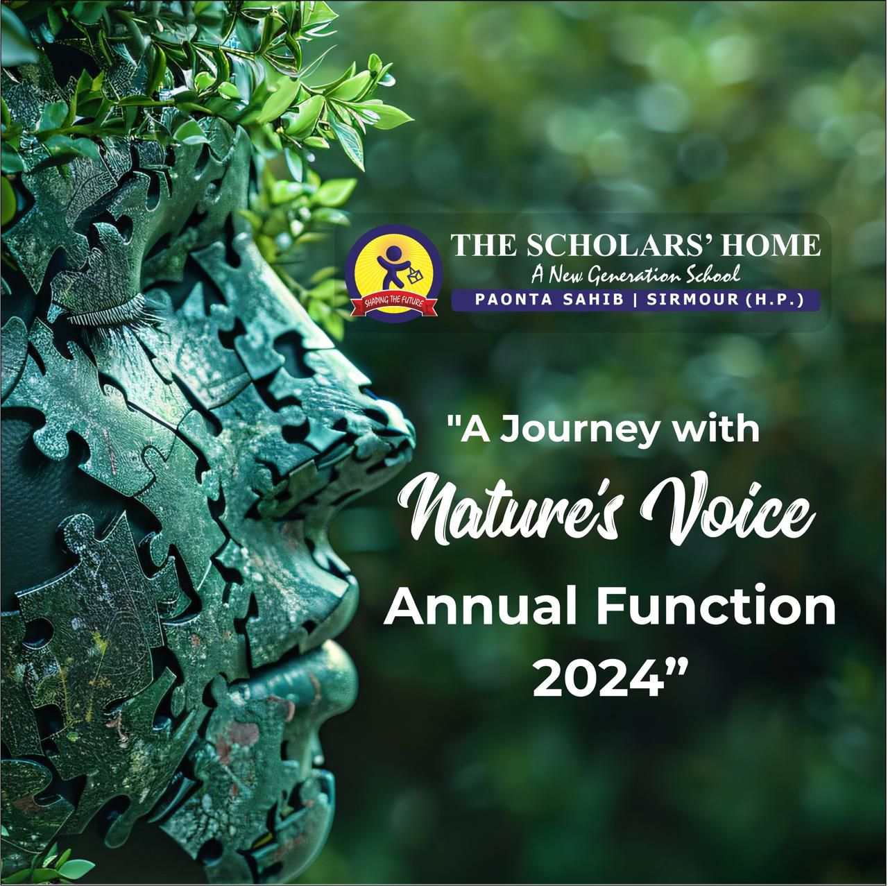 ‘द स्कॉलर्स होम’ स्कूल में मनाया जाएगा वार्षिकोत्सव ‘नेचर्स वॉइस’