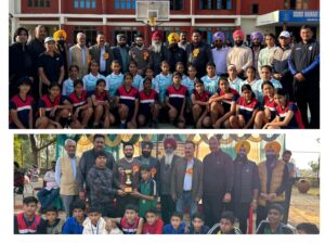 लड़के और लड़कियों की विजेता टीमें 