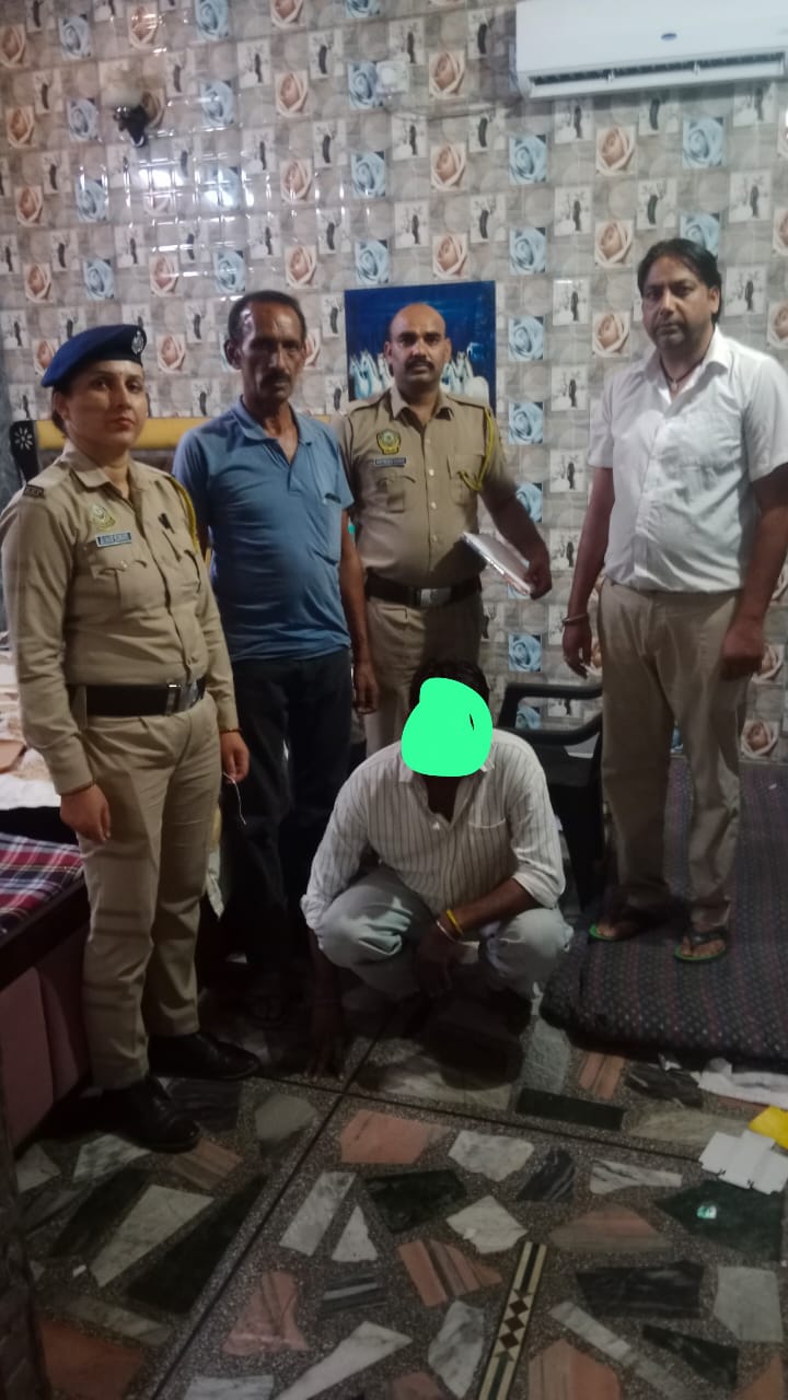 पांवटा साहिब में स्मैक के साथ एक गिरफ्तार