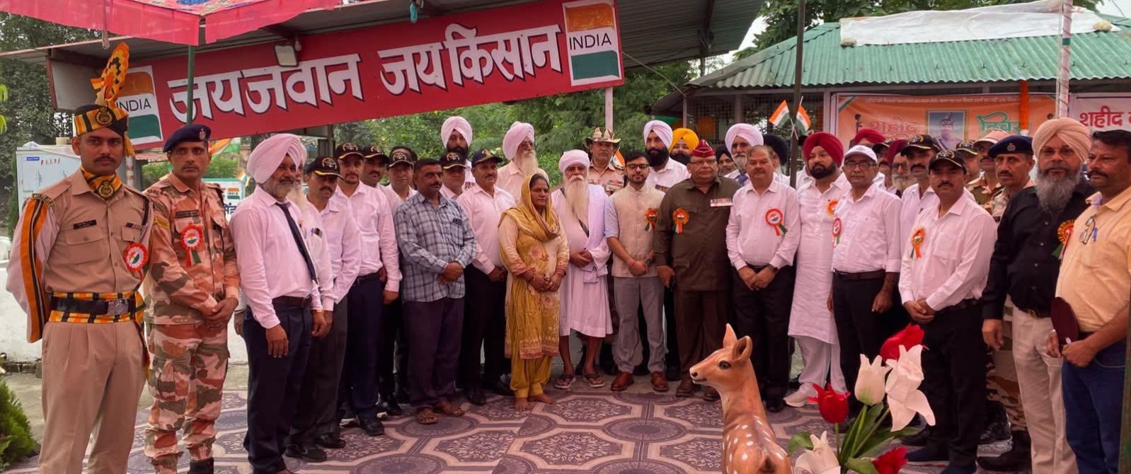 पांवटा साहिब के बेहड़ेवाला के शहीद को श्रद्धांजलि